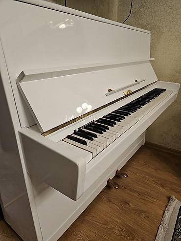 Музыкальные инструменты: Ağ rəngli “Belarus” upright pianino - Marka/model: Belarus (upright) — 2