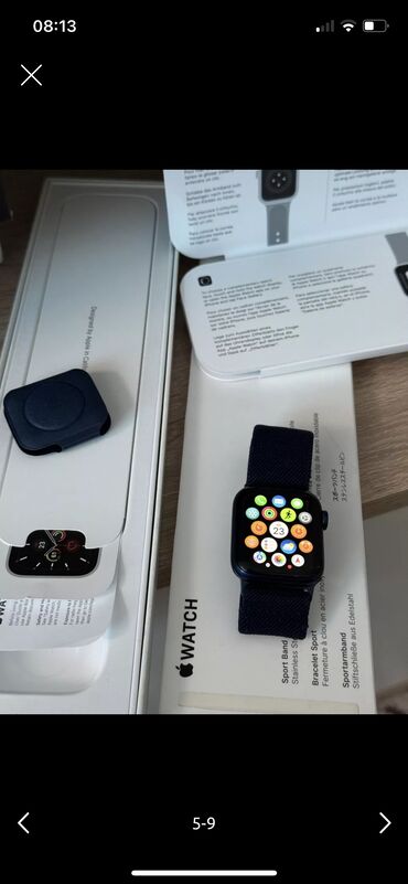 смарт часы apple: Apple Watch 6 40 mm идеальный нет царапин