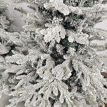 stihl ms 382: Bela novogodišnja jelka od PE i PVC materijala – snežna dekoracija za — 4