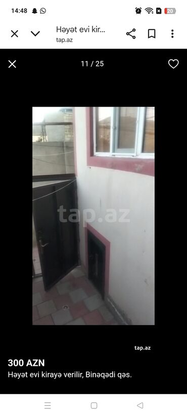 Uzunmüddətli kirayə evlər: 60 kv. m, 2 otaqlı, İnternet, Telefon, Qaz — 4