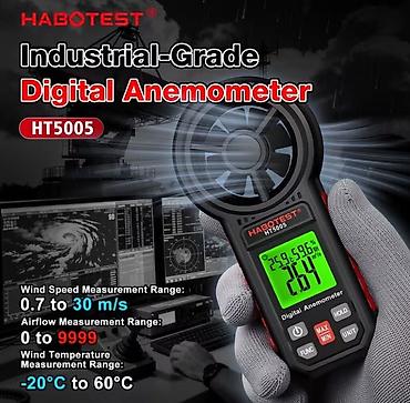 dormeo fen za kosu: Industrijski digitalni anemometar HABOTEST HT5005 Višenamenski ručni — 2