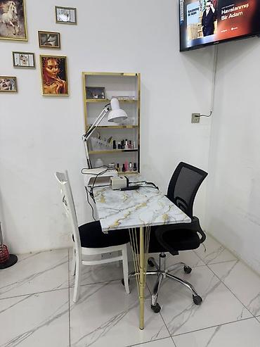 компьютерный и письменный стол: Gözəllik salonu avadanlıqları satılır – komplekt və ya ayrı-ayrılıqda — 2