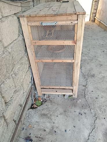 Qəfəslər: Taxta qəfəs/damlıq – quşlar və ya kiçik heyvanlar üçün - Material — 3