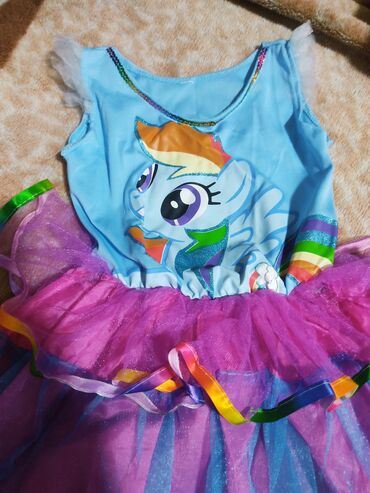 Donlar: Rəngarəng qız uşağı paltarı – “My Little Pony” motivli - Üst hissə — 2