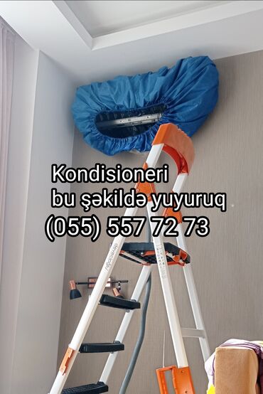 ət çəkən maşın təmiri: Təmir, Split kondisionerlər, Təmizləmə