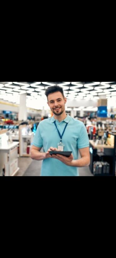 Salam şəxsi marketde satıcı işi axtarıram