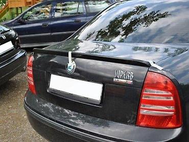 SPOJLER ZA GEPEK SKODA SUPERB (8) B5 3U | Spojler za zadnja peta