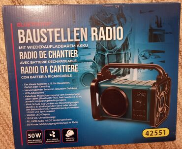 set za krstenje cena: Radio za gradjevinu,radionicu,halu,vodootporan,gumiran