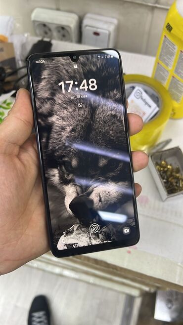 samsun s9: Samsung Galaxy A33 5G, Колдонулган, 128 ГБ, түсү - Кара, 1 SIM, 2 SIM
