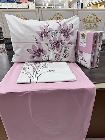 Pledlər: 100% pambıq yataq dəsti – müxtəlif dizaynlar Tərkib: - 100% Cotton — 15