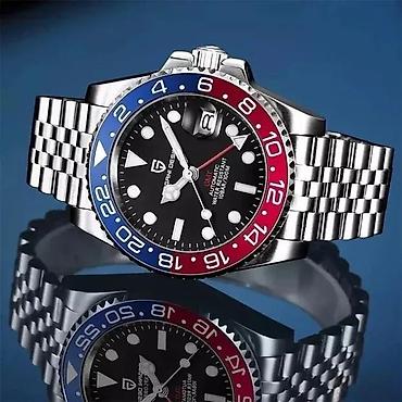 Ručni satovi: PAGANI DESIGN PD-1662 GMT -PEPSI- Rolex GMT-Master II - Auto Potpuno — 12