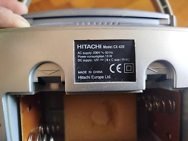 Zvučnici i stereo sistemi: Hitachi radiokasetofon Nema antenu inace radi, malo ga zeza dugme za — 8