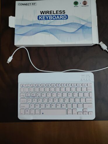 Klaviaturalar: Satılır: Təzə CONNECT FIT Simsiz (Wireless) Klaviatura ​Vəziyyəti — 2