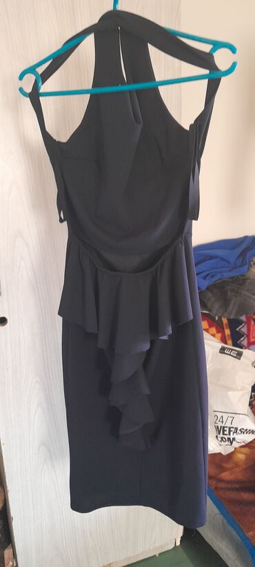 dzemper haljina: 2XL (EU 44), bоја - Crna, Drugi stil, Na bretele
