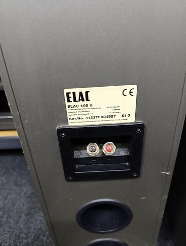 Zvučnici i stereo sistemi: ELAC 105 II odlične, vitke podnostojeće (floorstanding) nemačke — 2