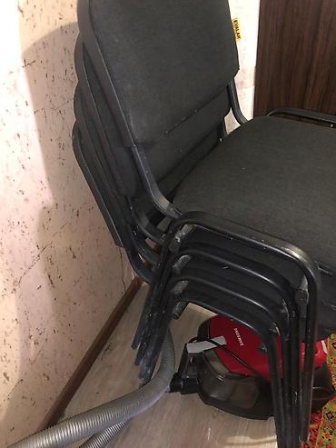 Ofis mebeli: Stul Yığılabilən ofis/stul dəsti 1 ededin qiymetidi - Model: metal — 2
