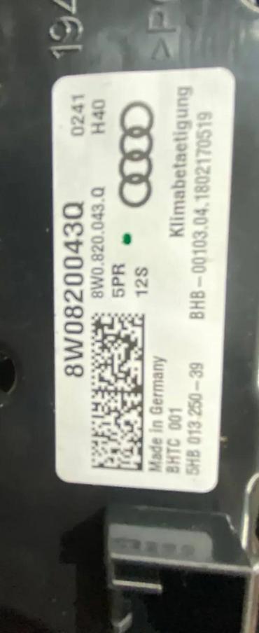 p13w led: AUDI A4 B9 16-20 KLIMATRONIK 8W0820043Q | Audi vagen delovi ZEMUN — 3