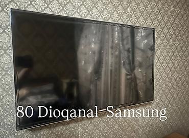 TV və video: Samsung televizor – 80 sm diaqonal - Divara montaj olunub, nazik — 1