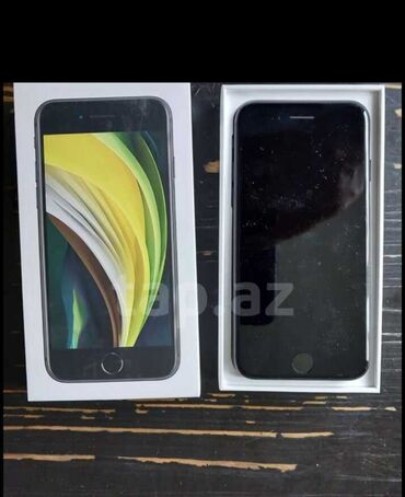 IPhone SE 2022, 128 GB, Black Titanium, Sənədlərlə