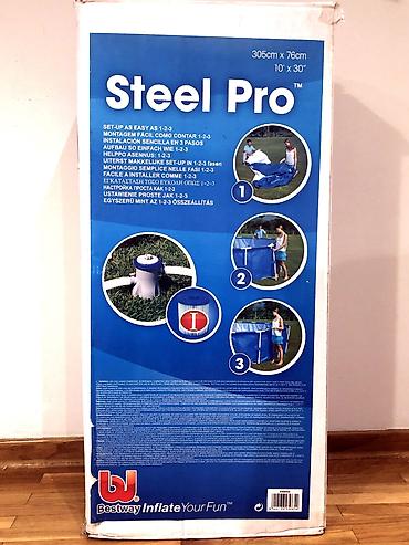 mojca simpo cena: Bazen Bestway Steel Pro 305x76cm sa metalnim okvirom i pumpom za — 2