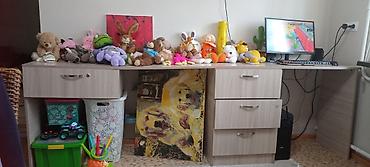 study table: Компьютерный стол, Б/у, Двухместный — 7