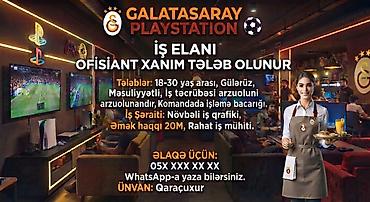 afsyant: Ofisiant tələb olunur, 18-29 yaş, Təcrübəsiz — 1