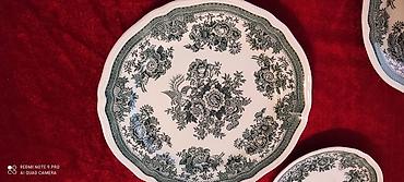 fiqura çayı: Çay dəsti, rəng - Yaşıl, Farfor, Villeroy & Boch, Almaniya — 7