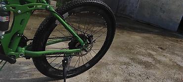 Велосипеды: Yaşıl rəngli Stelsport LH qatlanan dağ velosipedi(VELOSİPED QARAJDA — 3