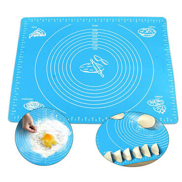 Ostala kuhinjska oprema: Nelepljiva silikonska podloga za testo Cook XXL Mat 70x50 cm Boja  — 9