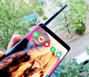 Apple iPhone: Samsung Galaxy Note 8, Б/у, 256 ГБ, цвет - Черный, 2 SIM