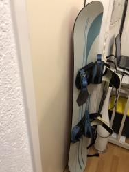 Oprema za skijanje: Snowboard br.10 Burton sa vezovima 143 cm, uvoz CH — 6