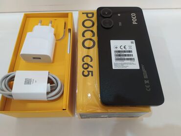2 əl telefon: Poco C55, 128 GB, rəng - Qara, Sensor