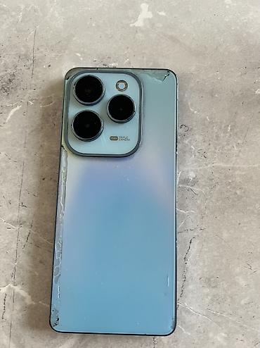 Мобильные телефоны: Infinix Note 40 Pro, Б/у, 256 ГБ, цвет - Голубой — 1
