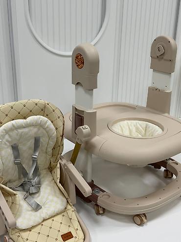 Uşaq dünyası: ♥️ Uşaq üçün 3-ü 1-də Transformer 🧸 Yelləncək + Qidalandırma Stolu + — 1
