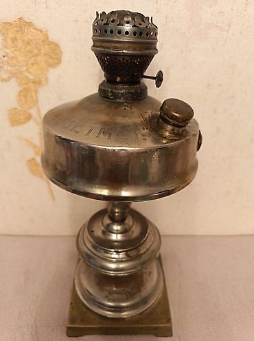 Искусство и коллекционирование: Məhsul: Köhnə tip “Primus” kerosin lampası (stolüstü) antik lampa — 3