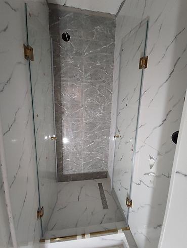 Душевые перегородки и ограждения: Душевые кабины в Бишкеке душевая перегородка стеклянные — 17