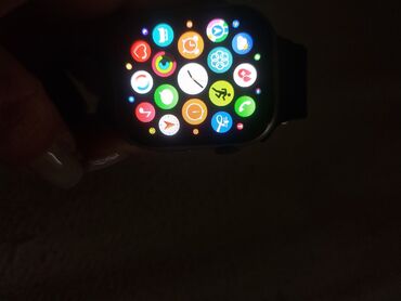 ucuz ayfon telefon: İşlənmiş, Smart saat, Smart, Sensor ekran, rəng - Gümüşü