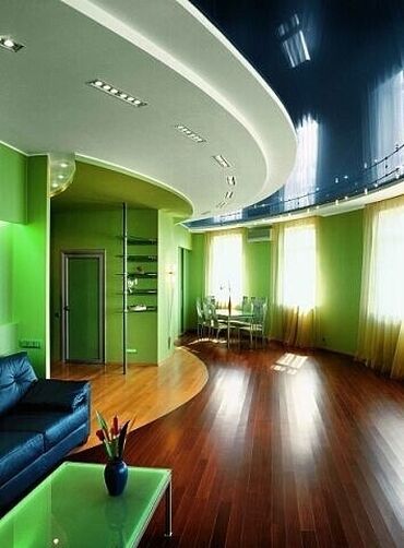 Натяжной потолок: Натяжной потолок Глянцевое, Матовое, 3D потолки Гарантия, Бесплатная консультация, Бесплатный замер — 24