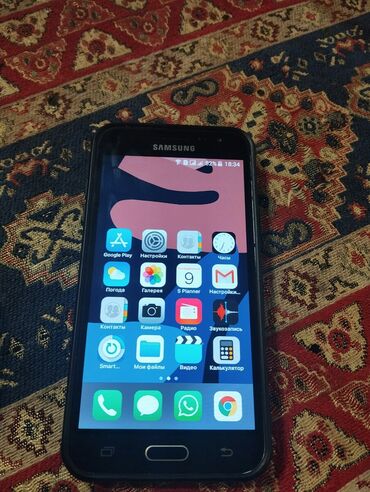 samsung qrand 2: Samsung Galaxy J3 2016, 8 GB, rəng - Qara, İki sim kartlı, Sensor