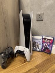 сони плейстейшин 5: Игровая консоль Sony PlayStation 5 pro с дисководом 2 игры в подарок