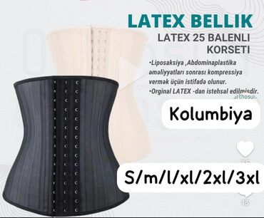 Yeni madel lateks 25 sümüklü arıqladıcı.Razmer:s.m.l.xl.2.3xl