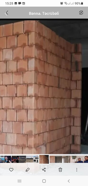 fəhlə isi: HörgüSuvaq,Dam örtüklərinin vurulması Beton monalit,Styaşka və su