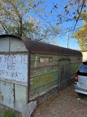 продажа металлических гаражей: Металлический гараж/сарай из цельнометаллических панелей