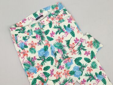 spodnie z hello kity: Esmara, Material trousers for women, size L (EU 40)