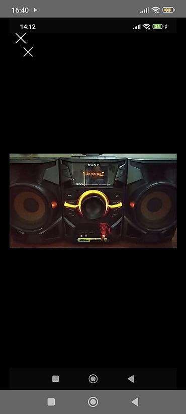 Musiqi mərkəzləri: SONY MHC- EX66 yapon brendi,musigi merkezi teze modeldi,ses hefekti — 1