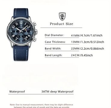 Классические часы: Продаю мужские наручные часы Poedagar — 3