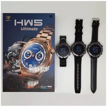 часы электроника 5: Круглый Smart watch HW 5 SMS уведомления Принимать и совершать звонки