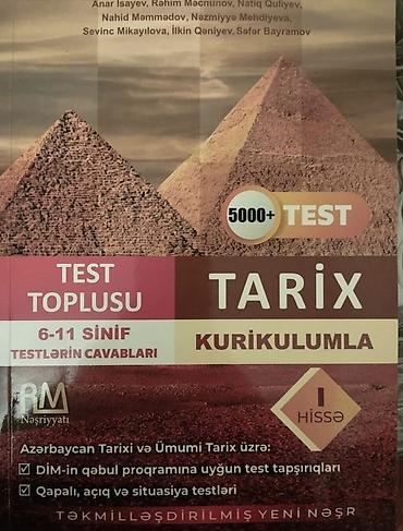 Testlər: Məhsul: “Tarix Kurikulumla – Test Toplusu (I hissə)” Təsvir: - — 1