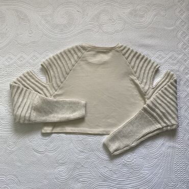 Women's Sweaters, Cardigans: XS (EU 34), Cotton, Short, Single-colored
