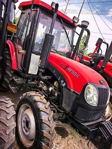 троктор 80: Колёсный трактор MF504 (кабина). - Назначение: сельхозработы и — 1